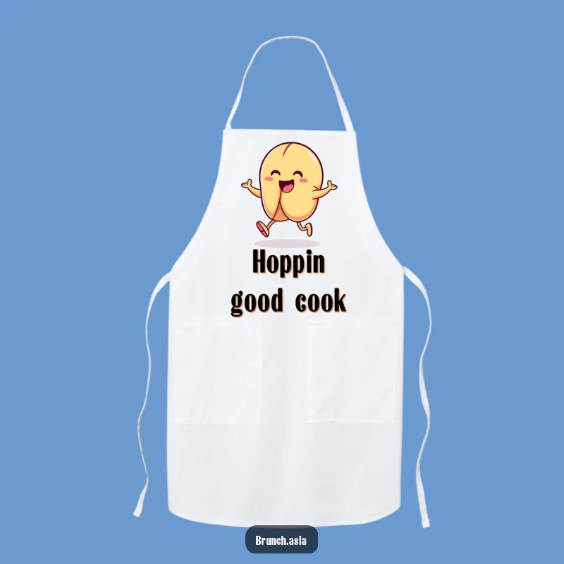 Funny Fortune Cookie Hopping Apron - Cook Up Some Luck!