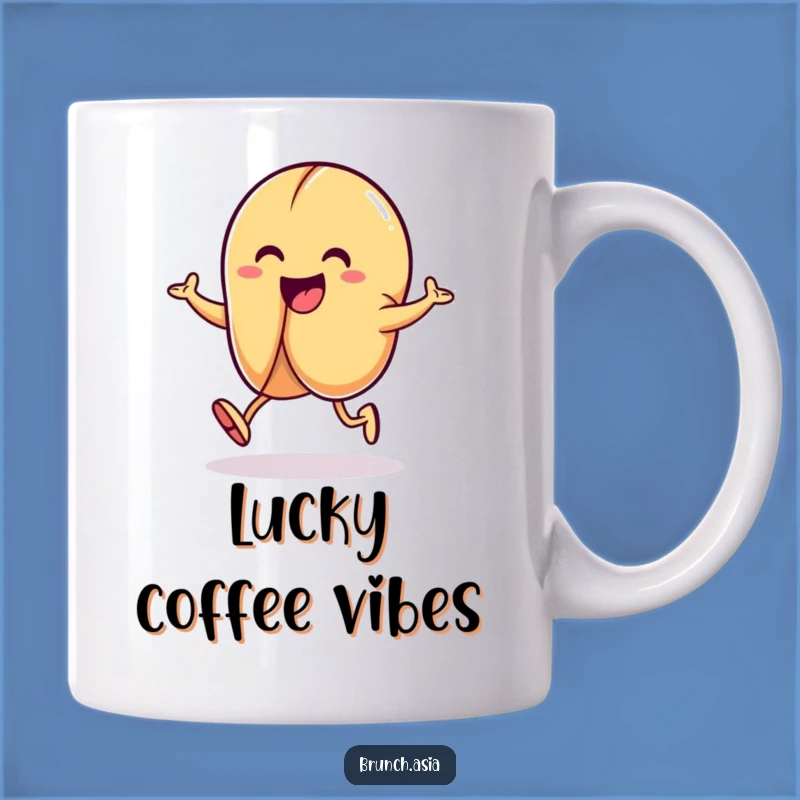 Funny Fortune Cookie Hopping Mug - Your Daily Dose of Lucky Laughs!