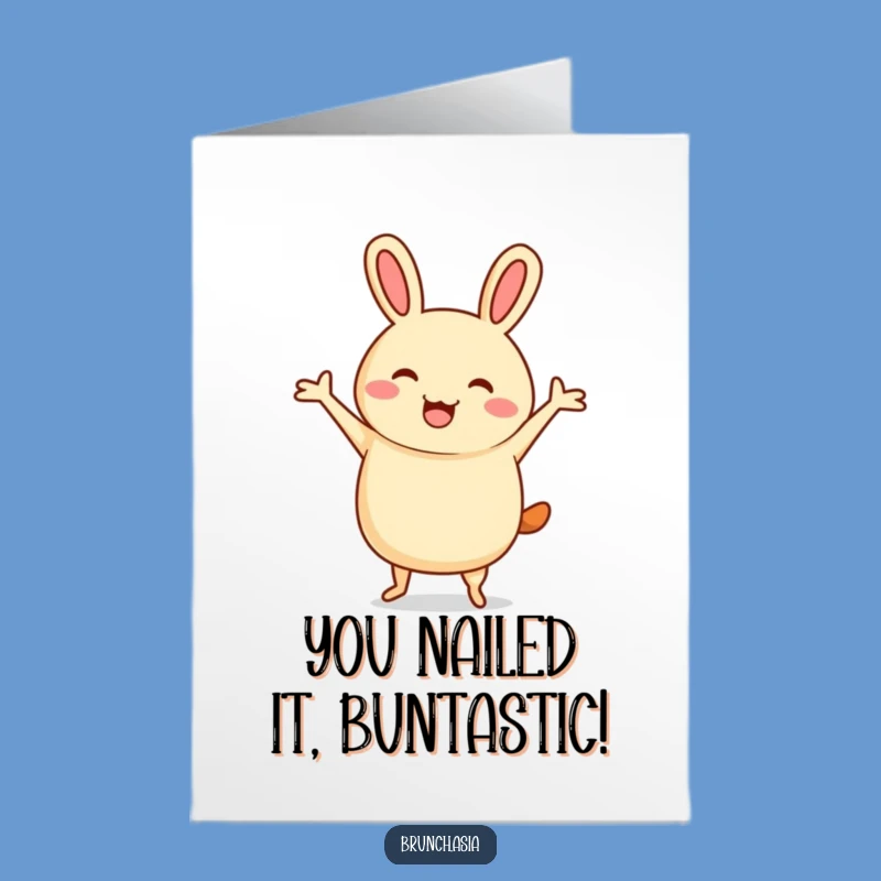 Free Printable Congrats Card: Bao Bun Jig - Celebrate with Cute Humor